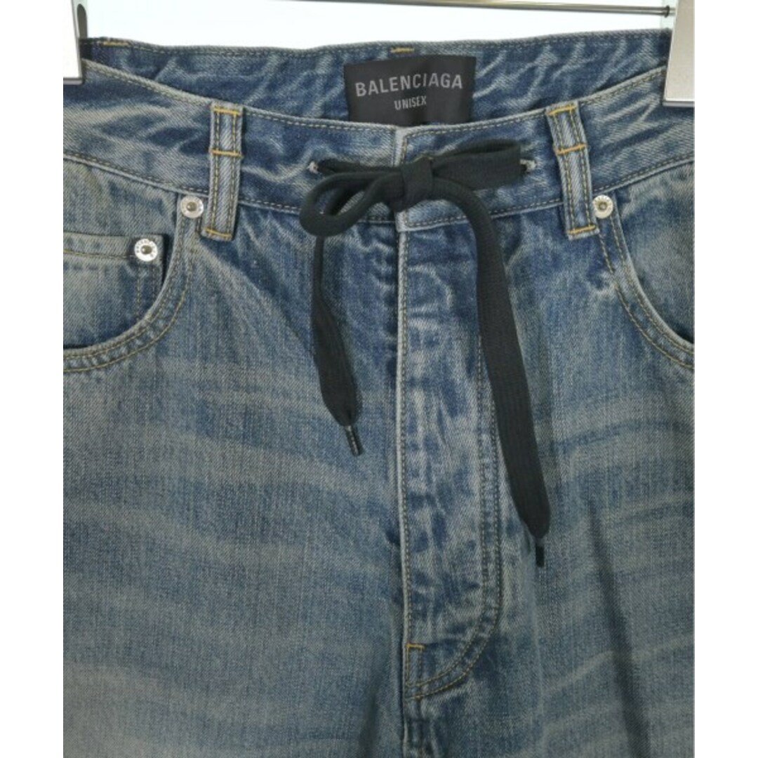 BALENCIAGA - BALENCIAGA バレンシアガ デニムパンツ XS 青 BALENCIAGA - BALENCIAGA バレンシアガ デニムパンツ XS 青