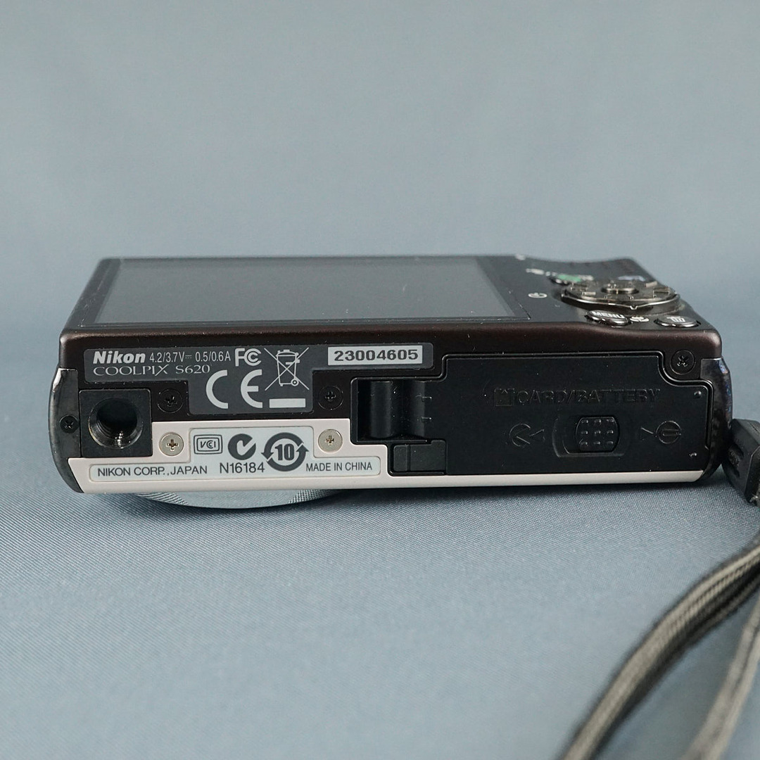 Nikon - Nikon COOLPIX S620 デジタルカメラ USED美品 本体+ Nikon - Nikon COOLPIX S620 デジタルカメラ USED美品 本体+