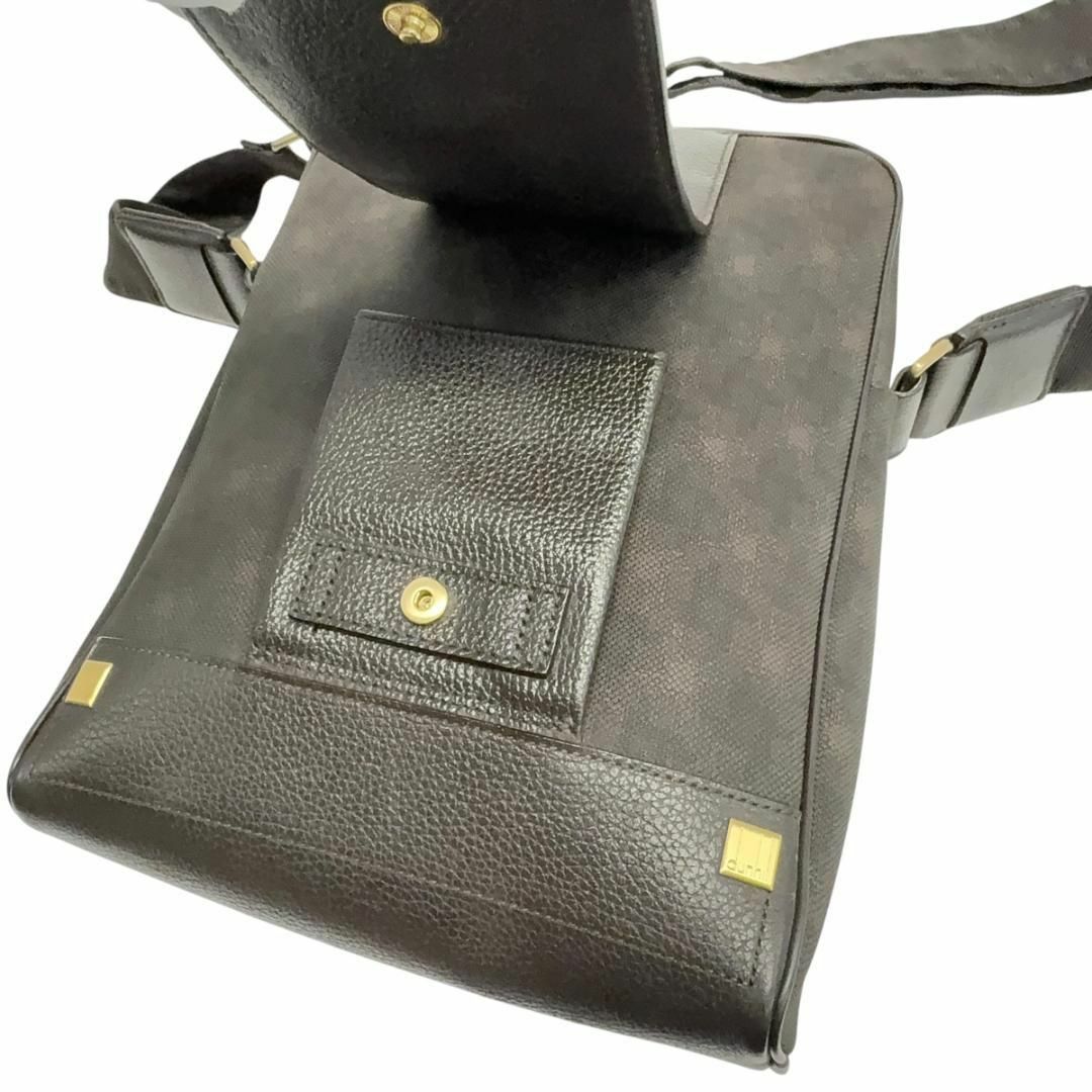 Dunhill - 美品 ダンヒル ショルダーバッグ PVC クロスボディ Dunhill - 美品 ダンヒル ショルダーバッグ PVC クロスボディ