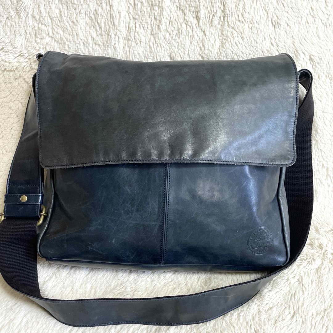 Dakota - Dakota ダコタ ブルー オールレザー ショルダーバッグ Dakota - Dakota ダコタ ブルー オールレザー ショルダーバッグ