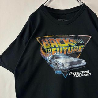 バックトゥザフューチャー デロリアン Tシャツ ムービーT バックトゥザフューチャー デロリアン Tシャツ ムービーT