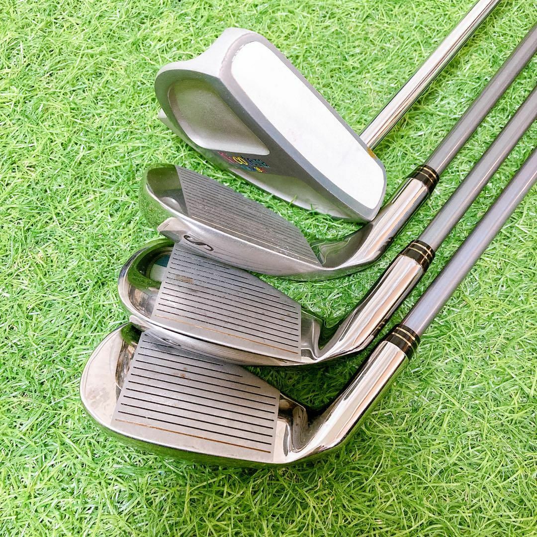 レディースセット 初心者オススメゴルフクラブセット FLEX Lの レディースセット 初心者オススメゴルフクラブセット FLEX Lの