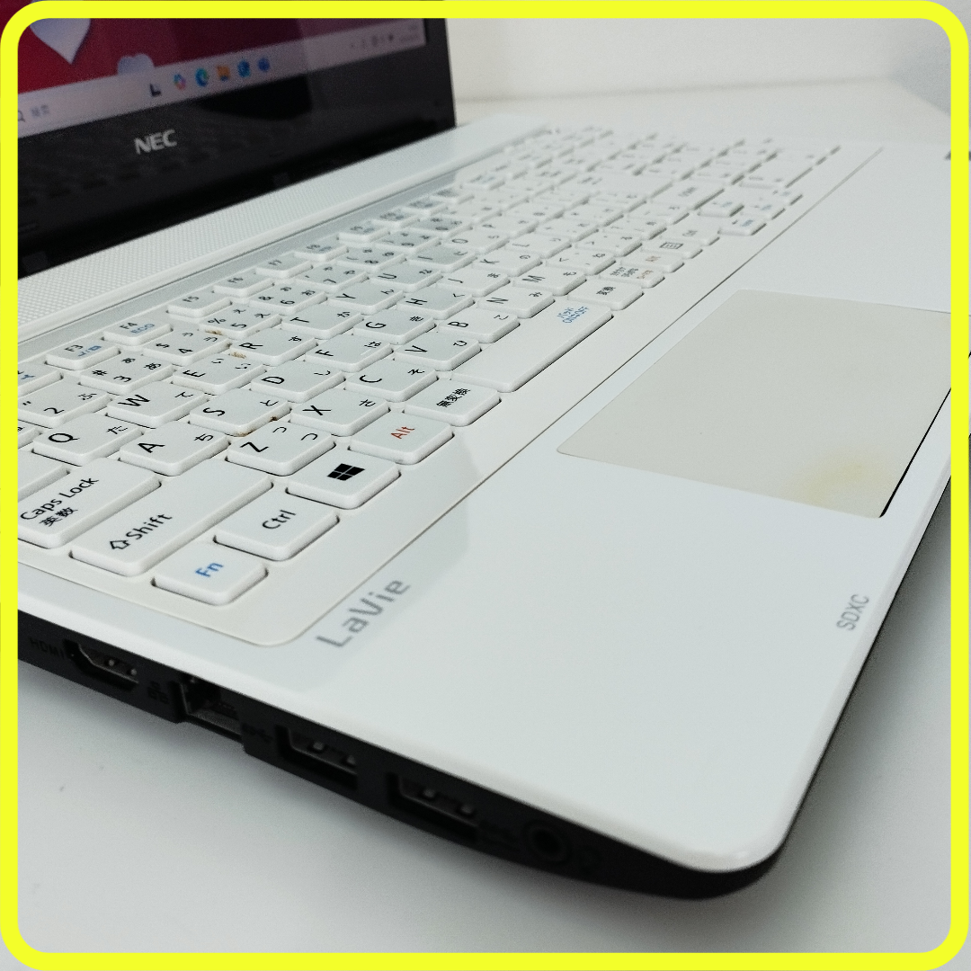 NEC - 白 新品SSD256GB⭐️windows11ノートパソコン オフィス NEC - 白 新品SSD256GB⭐️windows11ノートパソコン オフィス