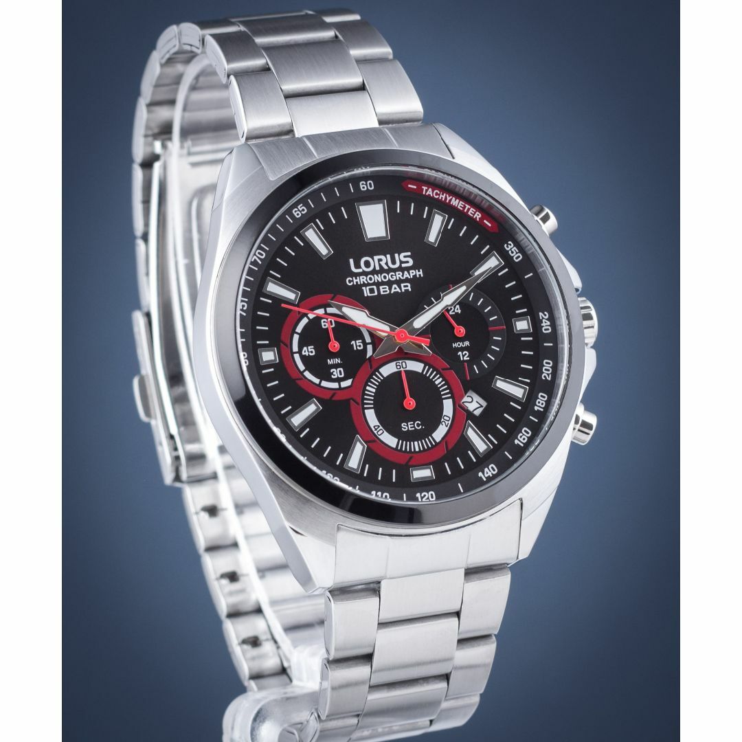 SEIKO - SEIKO LORUSクロノグラフ 100m防水欧州限定モデル日本未 SEIKO - SEIKO LORUSクロノグラフ 100m防水欧州限定モデル日本未