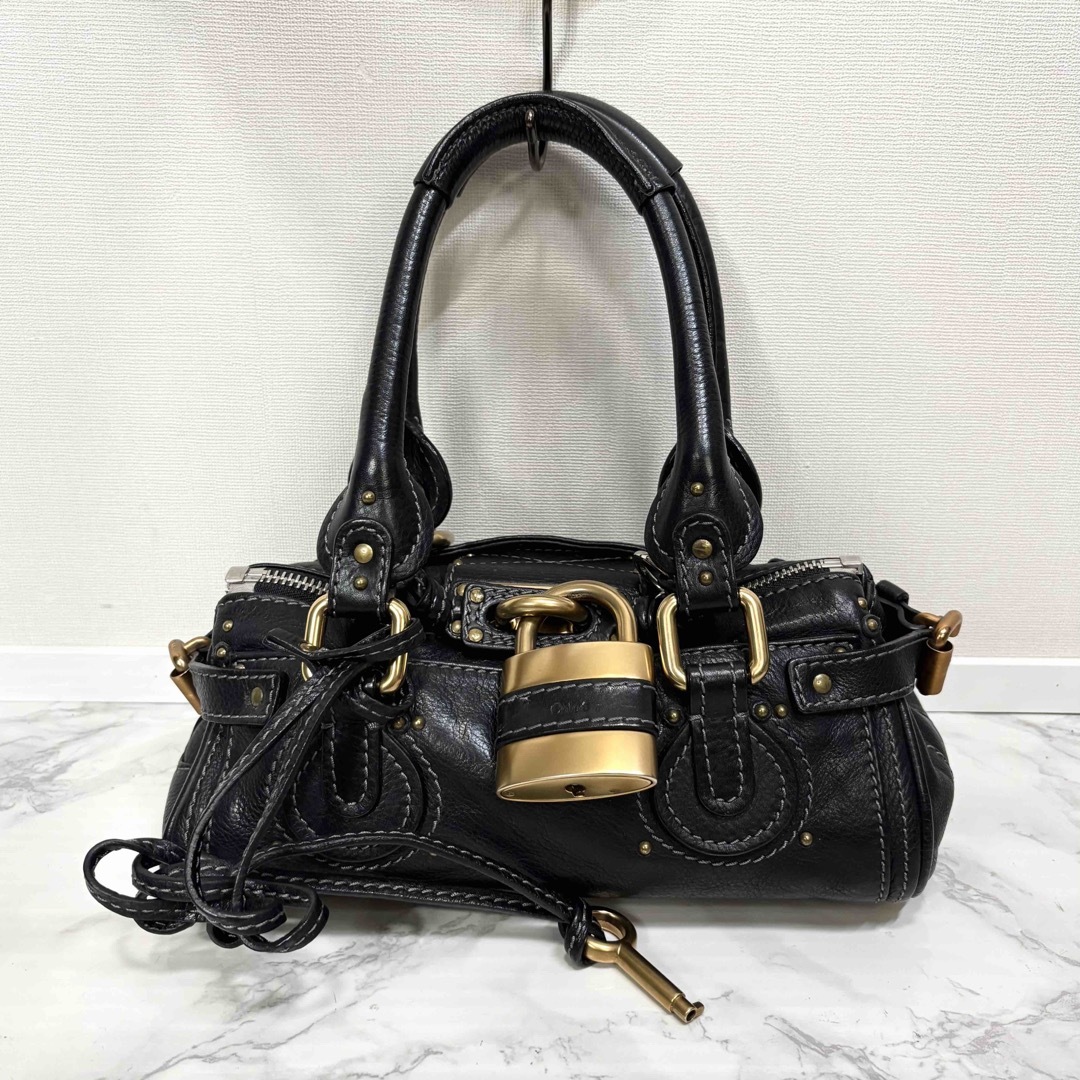 Chloe - 極美 Chloe クロエ ミニ パディントン ハンドバッグ Chloe - 極美 Chloe クロエ ミニ パディントン ハンドバッグ