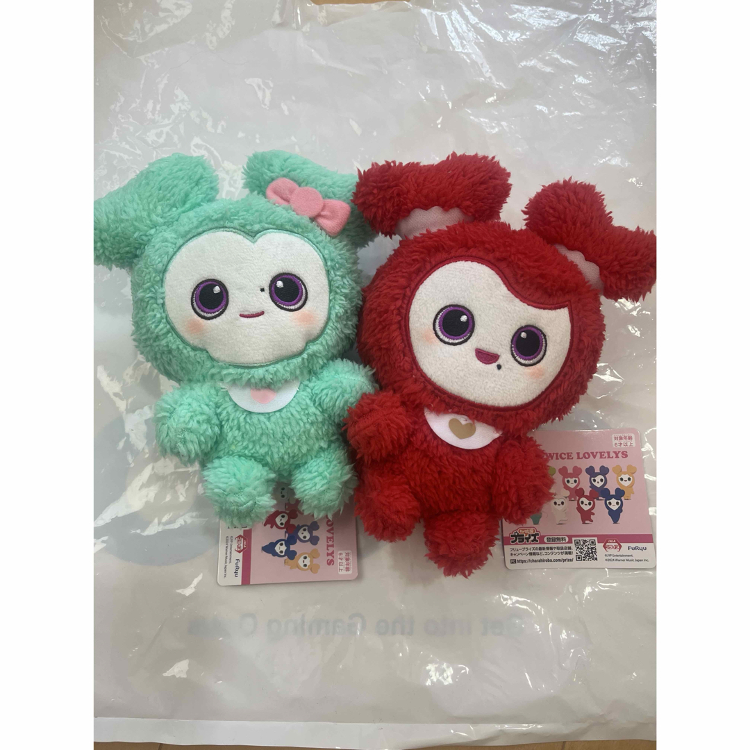 TWICE - TWICE LOVELYS ふわもこおすわりぬいぐるみ BABY TWICE - TWICE LOVELYS ふわもこおすわりぬいぐるみ BABY