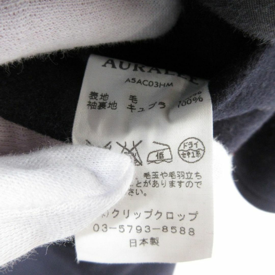 AURALEE - オーラリー ダッフルコート A5AC03HM メルトンウール AURALEE - オーラリー ダッフルコート A5AC03HM メルトンウール