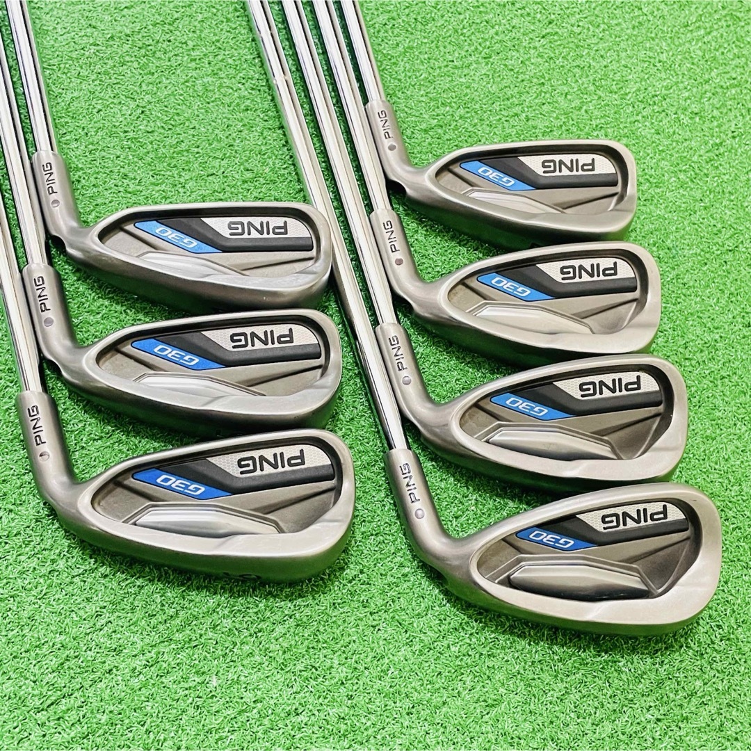 PING - 8430 PING G30 ピン アイアン7本セット S 右利き N.S.PRO PING - 8430 PING G30 ピン アイアン7本セット S 右利き N.S.PRO