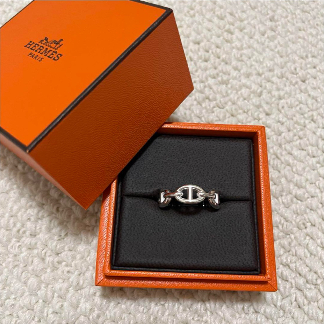 HERMES - 【新品・未使用】エルメス リング シェーヌダンクル HERMES - 【新品・未使用】エルメス リング シェーヌダンクル