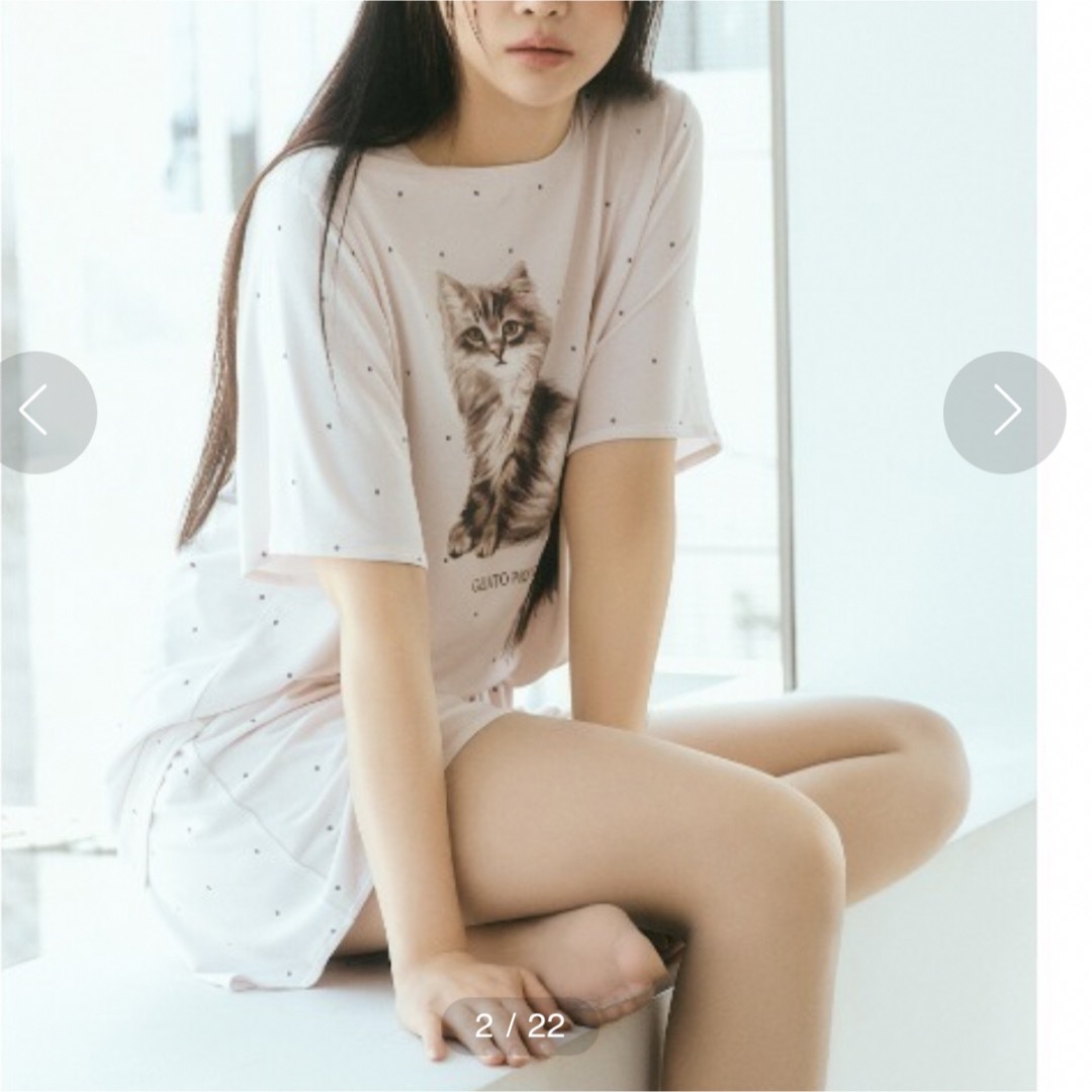 gelato pique - 新品タグ付き♪ ジェラピケ キャット 猫 ネコ