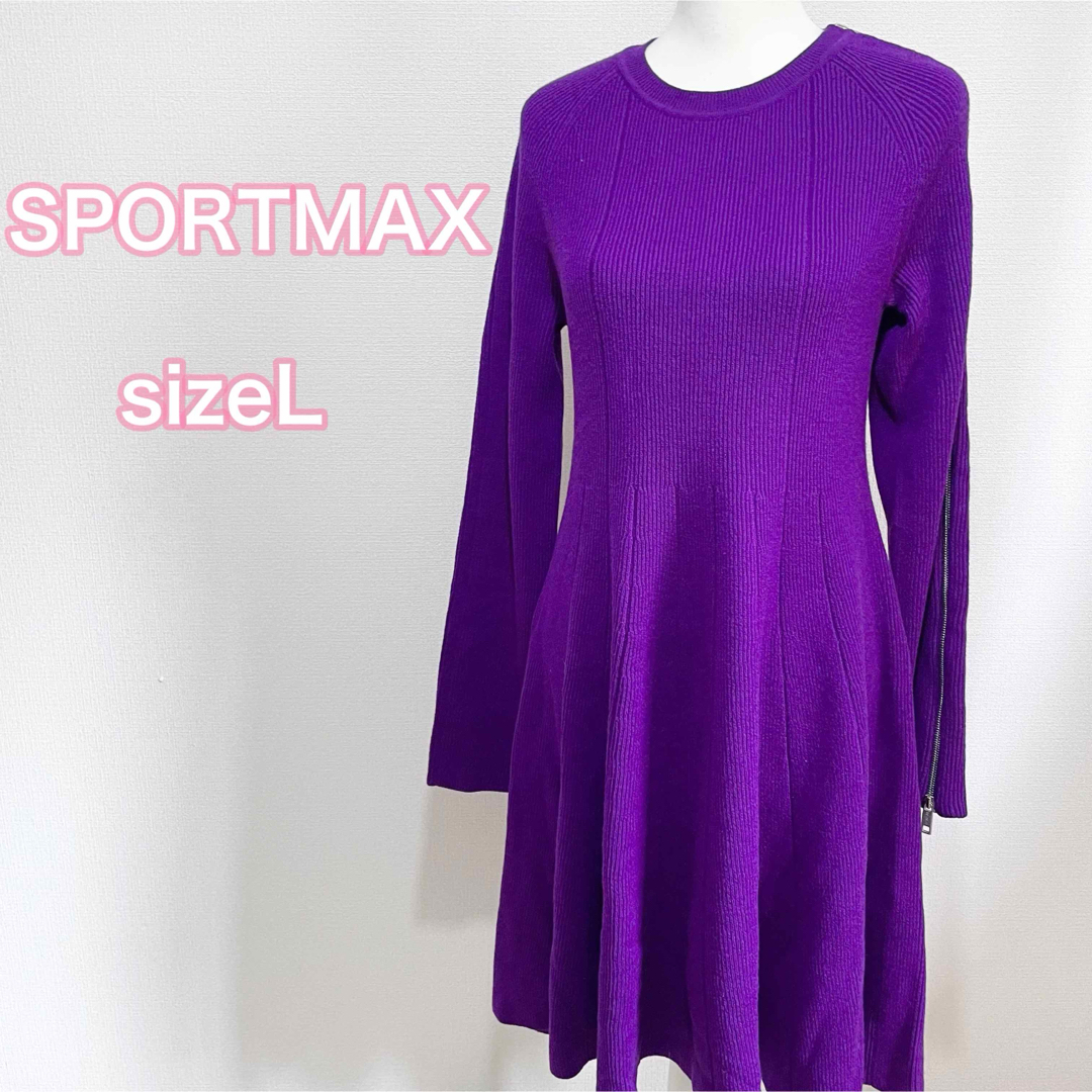 SPORTMAX(MAX MARA) - サイズL スポーツマックス ニット SPORTMAX(MAX MARA) - サイズL スポーツマックス ニット