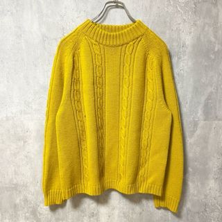 古着 used イタリア製 長袖ウールニット クルーネックセーター 古着 used イタリア製 長袖ウールニット クルーネックセーター