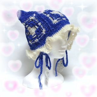 CHANEL - シャネル ニットキャップ ウール カシミヤ ブラック CHANEL - シャネル ニットキャップ ウール カシミヤ ブラック