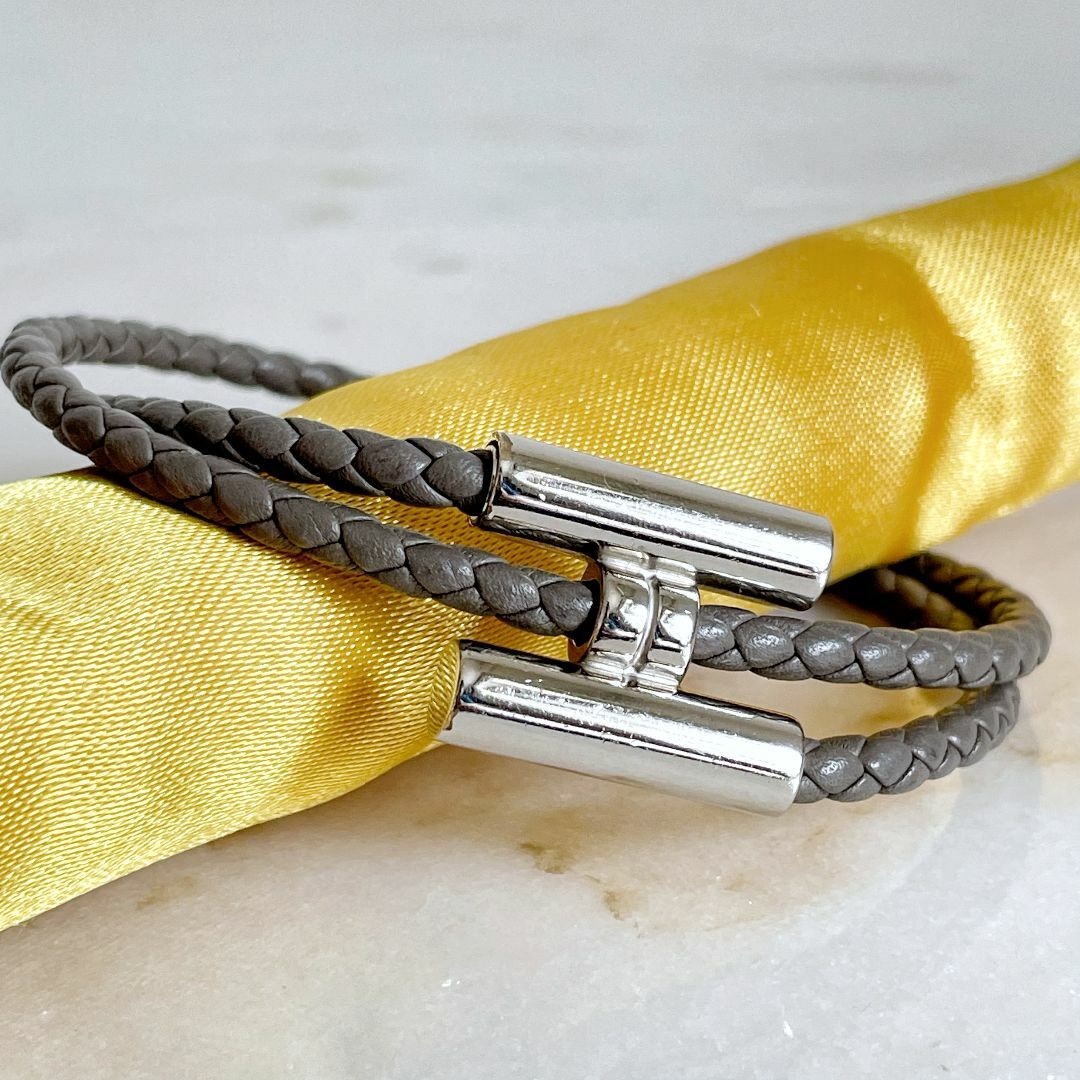 HERMES - HERMES エルメス トゥルニ トレッセ レザー HERMES - HERMES エルメス トゥルニ トレッセ レザー