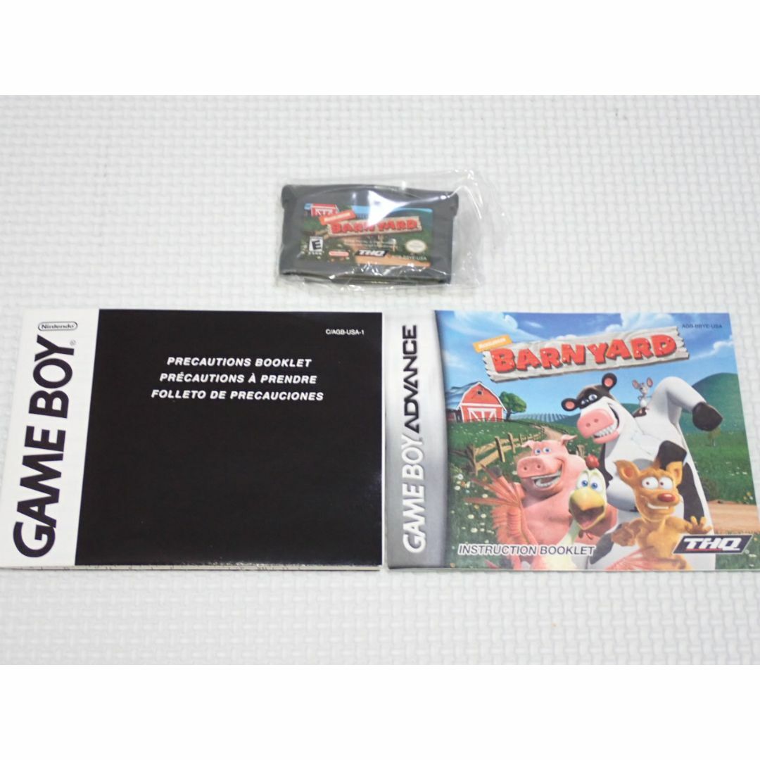 ゲームボーイアドバンス - GBA☆BARNYARD 海外版 北米版 端子 ゲームボーイアドバンス - GBA☆BARNYARD 海外版 北米版 端子