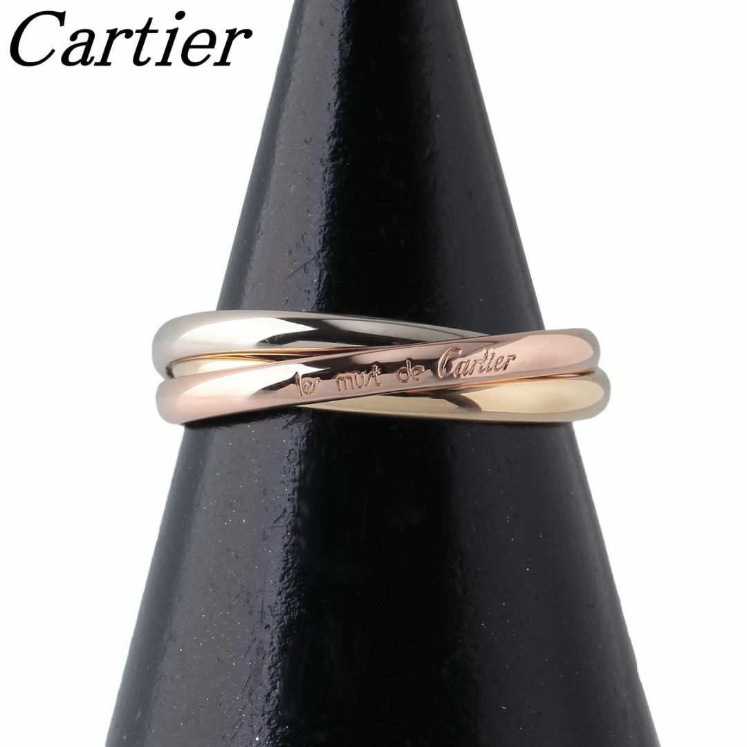 Cartier - カルティエ トリニティ リング スリーカラー #50 XS Cartier - カルティエ トリニティ リング スリーカラー #50 XS