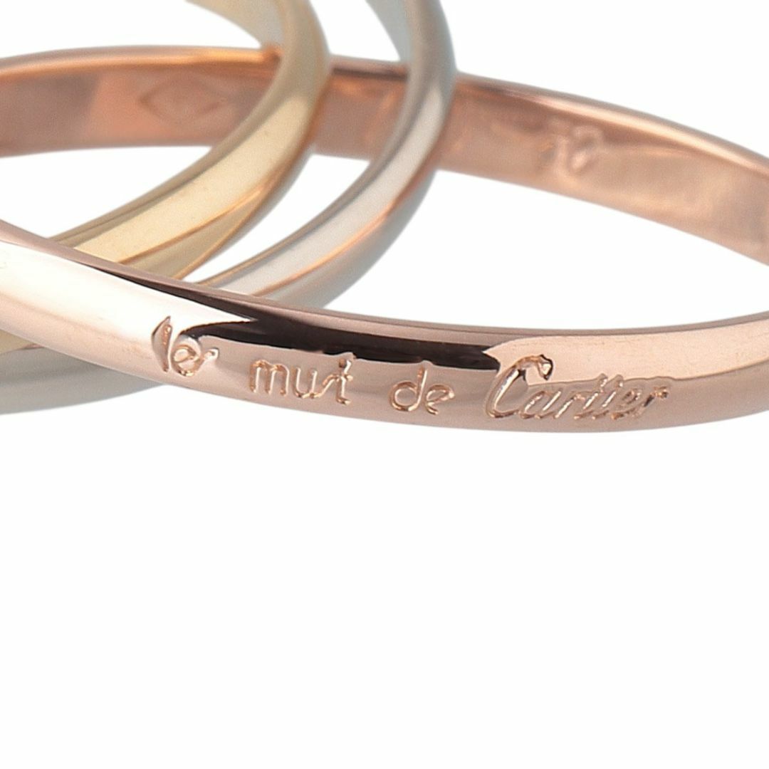 Cartier - カルティエ トリニティ リング スリーカラー #50 XS Cartier - カルティエ トリニティ リング スリーカラー #50 XS