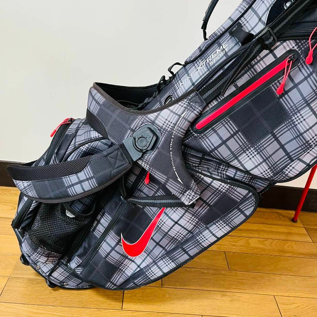 NIKE - 美品 ナイキ ゴルフ キャディバッグ スタンド式 NIKE - 美品 ナイキ ゴルフ キャディバッグ スタンド式