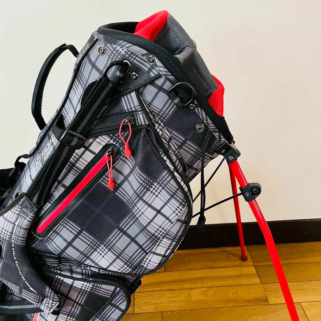NIKE - 美品 ナイキ ゴルフ キャディバッグ スタンド式 NIKE - 美品 ナイキ ゴルフ キャディバッグ スタンド式