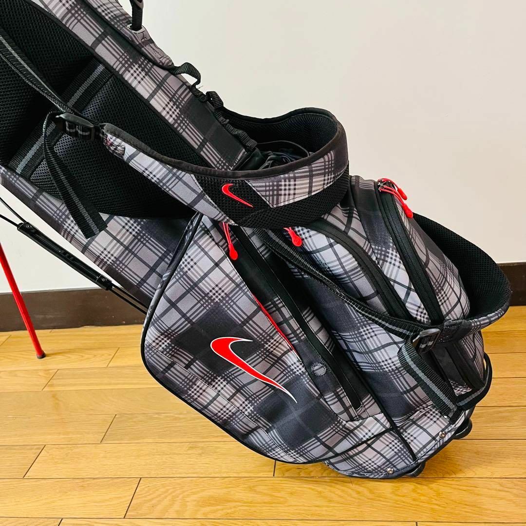 NIKE - 美品 ナイキ ゴルフ キャディバッグ スタンド式 NIKE - 美品 ナイキ ゴルフ キャディバッグ スタンド式