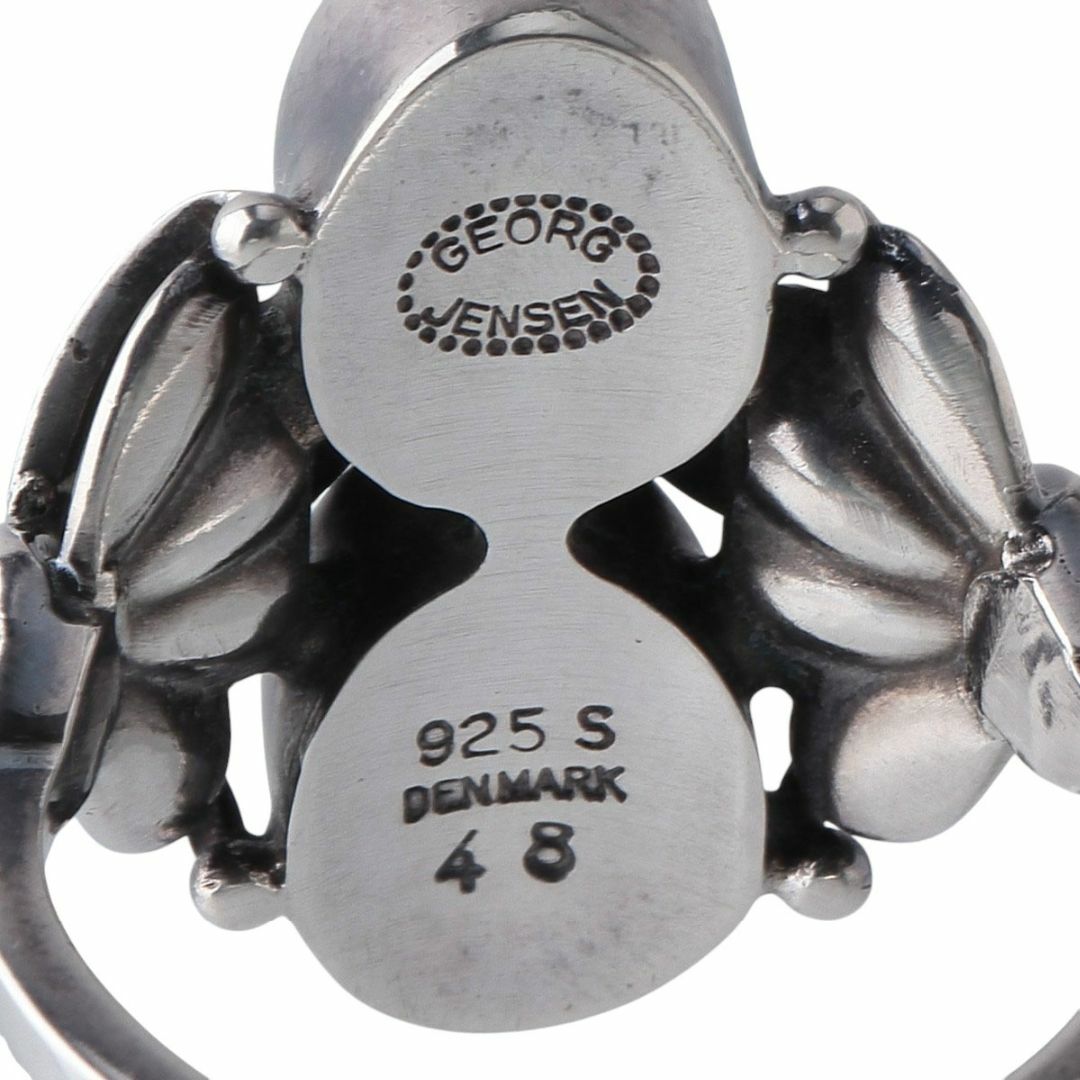 Georg Jensen - ジョージジェンセン #48 クォーツ リング 12.5号 Georg Jensen - ジョージジェンセン #48 クォーツ リング 12.5号