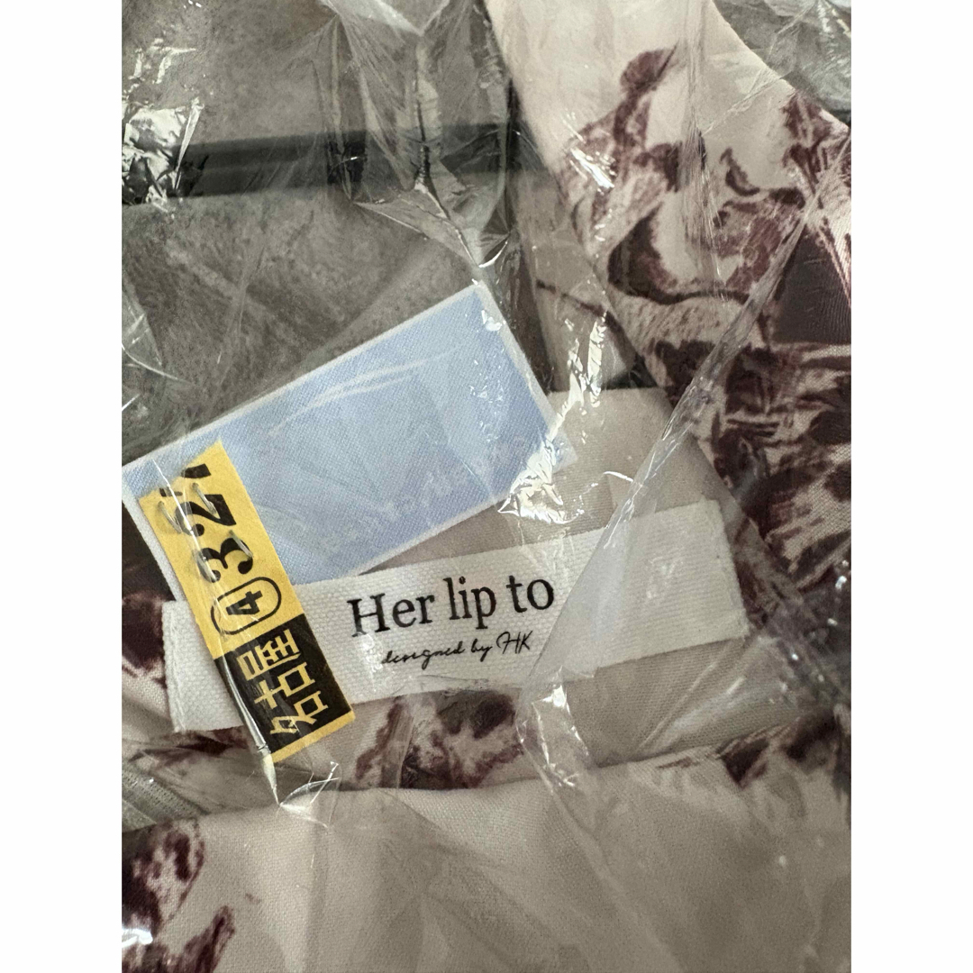 Her lip to - herlipto Dahlia Belted Dress の通販 by Her lip to - herlipto Dahlia Belted Dress の通販 by