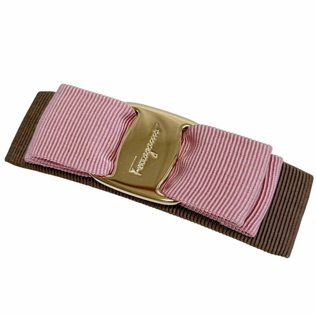 Salvatore Ferragamo - 希少色 フェラガモ バレッタ ヘア Salvatore Ferragamo - 希少色 フェラガモ バレッタ ヘア