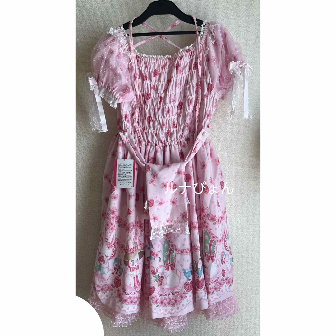 Angelic Pretty - angelic pretty ohanami bunny ピンク Angelic Pretty - angelic pretty ohanami bunny ピンク
