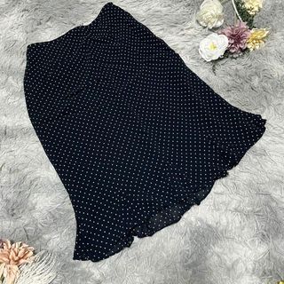 タルボット(TALBOTS)の【Talbots】ドットタイトスカート　総柄(ひざ丈スカート)