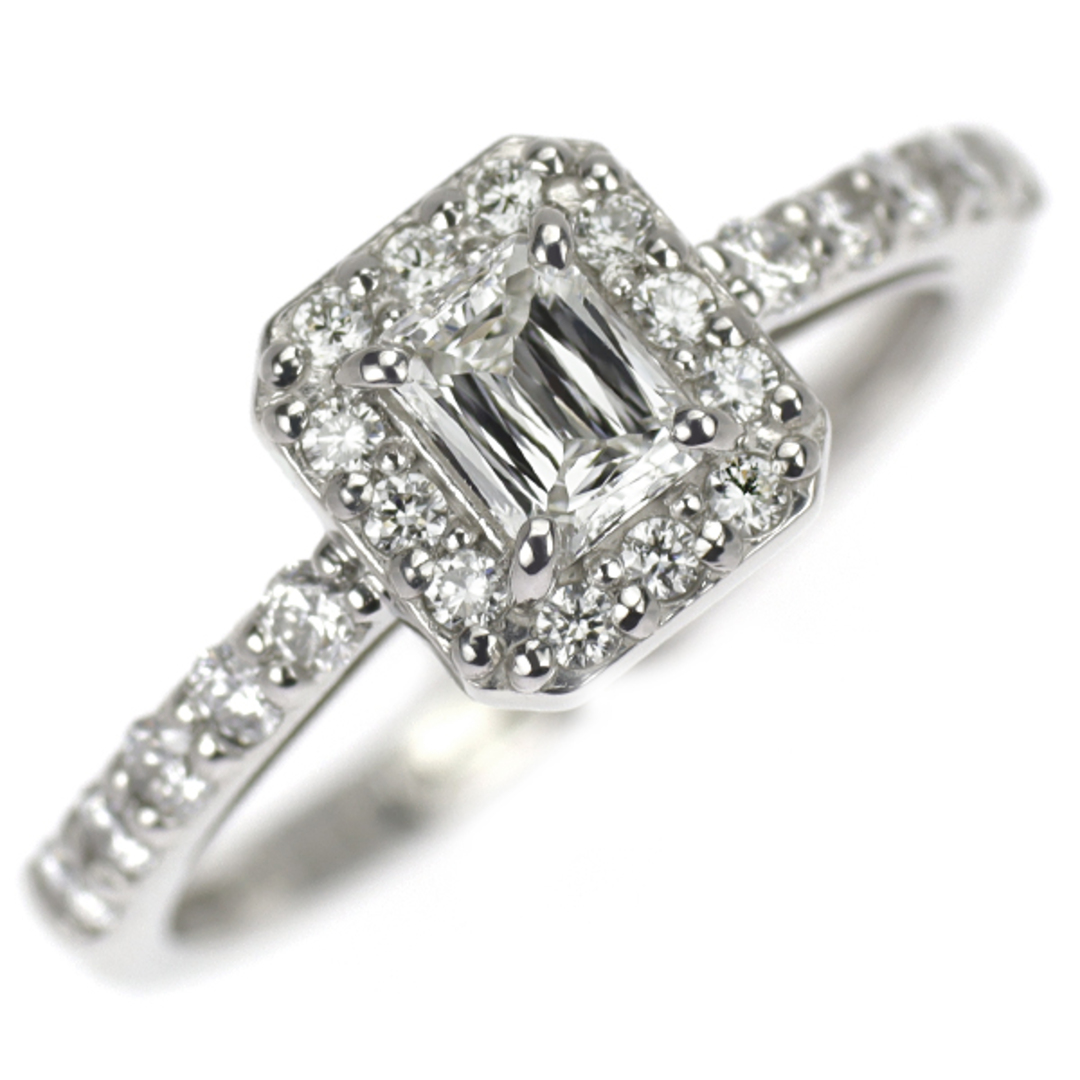 新品 Pt950 クリスカット ダイヤモンド リング 0.312ct F SI1 D0 新品 Pt950 クリスカット ダイヤモンド リング 0.312ct F SI1 D0
