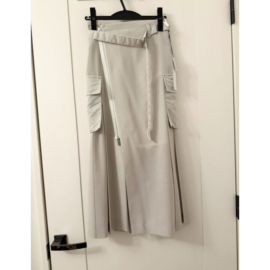 sacai - 【新品タグ付き】sacai プリーツスカートの通販 by 島 sacai - 【新品タグ付き】sacai プリーツスカートの通販 by 島