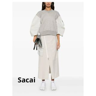 sacai - 【新品タグ付き】sacai プリーツスカートの通販 by 島 sacai - 【新品タグ付き】sacai プリーツスカートの通販 by 島