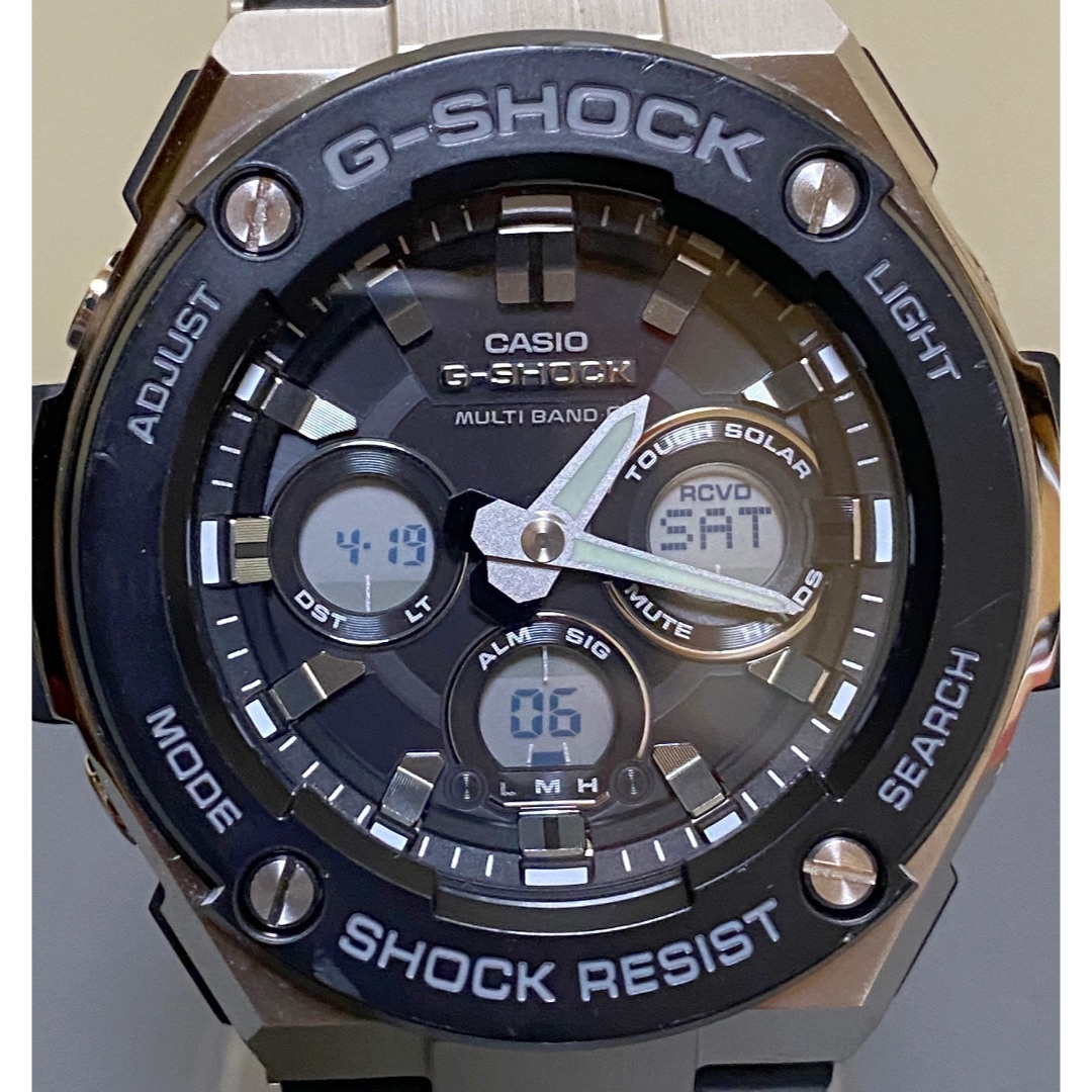 CASIO - 電波ソーラー G-SHOCK G-STEEL GST-W300-1AJFの通販 by CASIO - 電波ソーラー G-SHOCK G-STEEL GST-W300-1AJFの通販 by