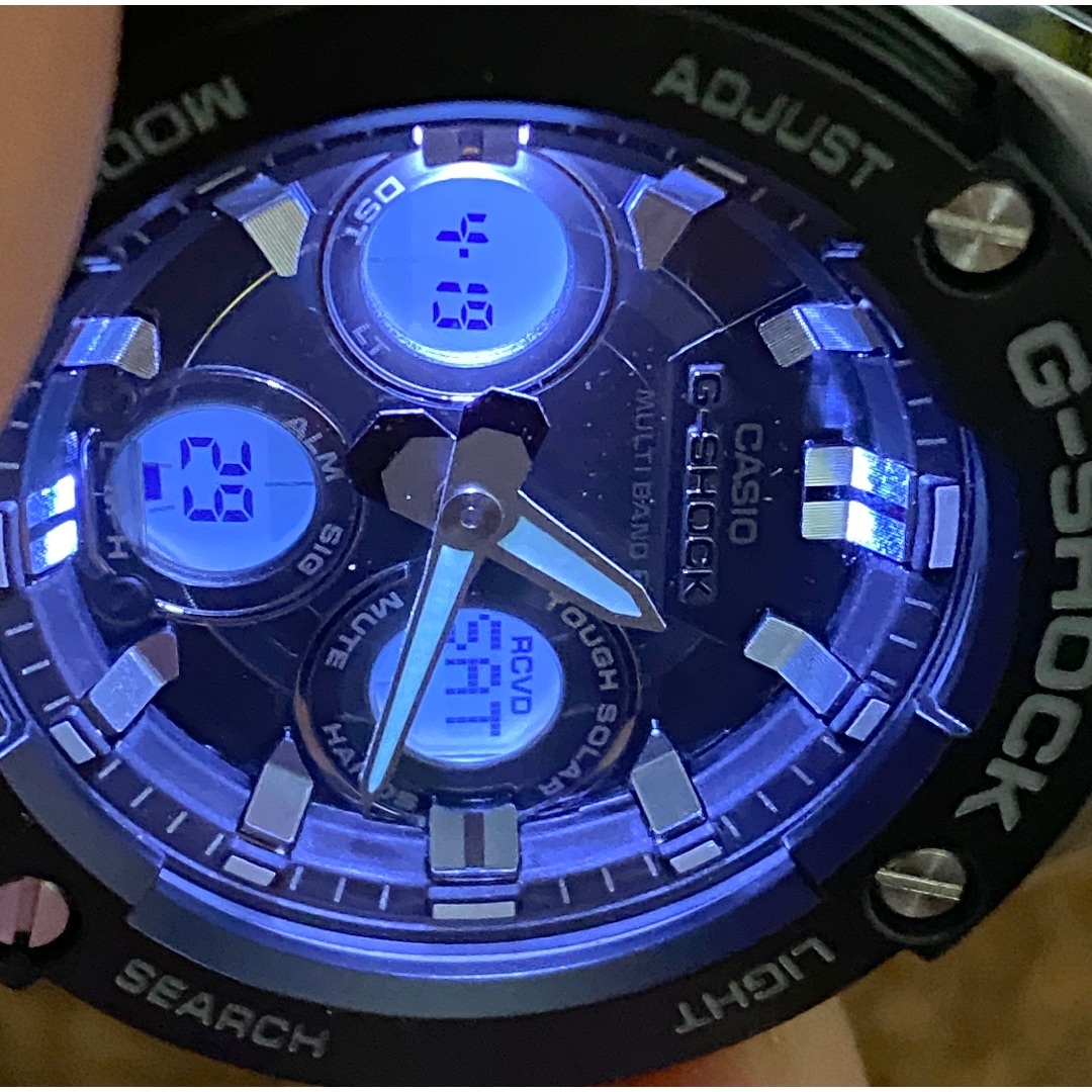 CASIO - 電波ソーラー G-SHOCK G-STEEL GST-W300-1AJFの通販 by CASIO - 電波ソーラー G-SHOCK G-STEEL GST-W300-1AJFの通販 by