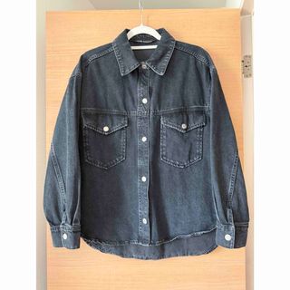 ZARA(Gジャン/デニムジャケット ・ ブラック/黒色系)のフリマ ZARA(Gジャン/デニムジャケット ・ ブラック/黒色系)のフリマ