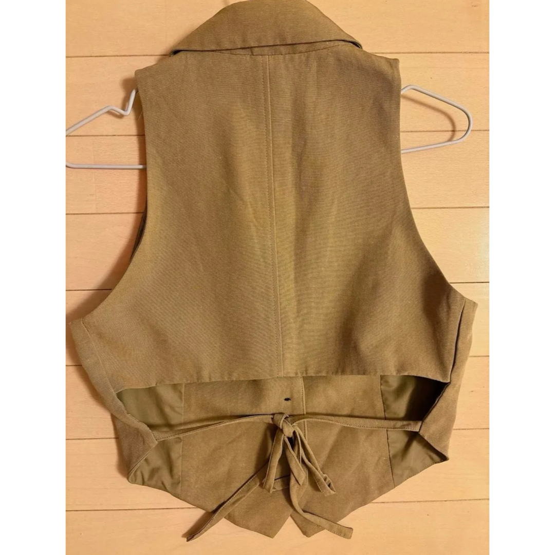 ZARA - ZARA カットアウトバック ベストの通販 by ⭐️復活SALE ZARA - ZARA カットアウトバック ベストの通販 by ⭐️復活SALE