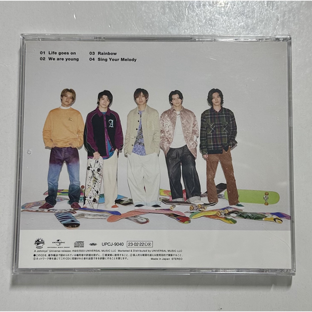 𝖪𝗂𝗇𝗀&𝖯𝗋𝗂𝗇𝖼𝖾CD（Life goes on/We are young） エンタメ/ホビーのCD(その他)の商品写真