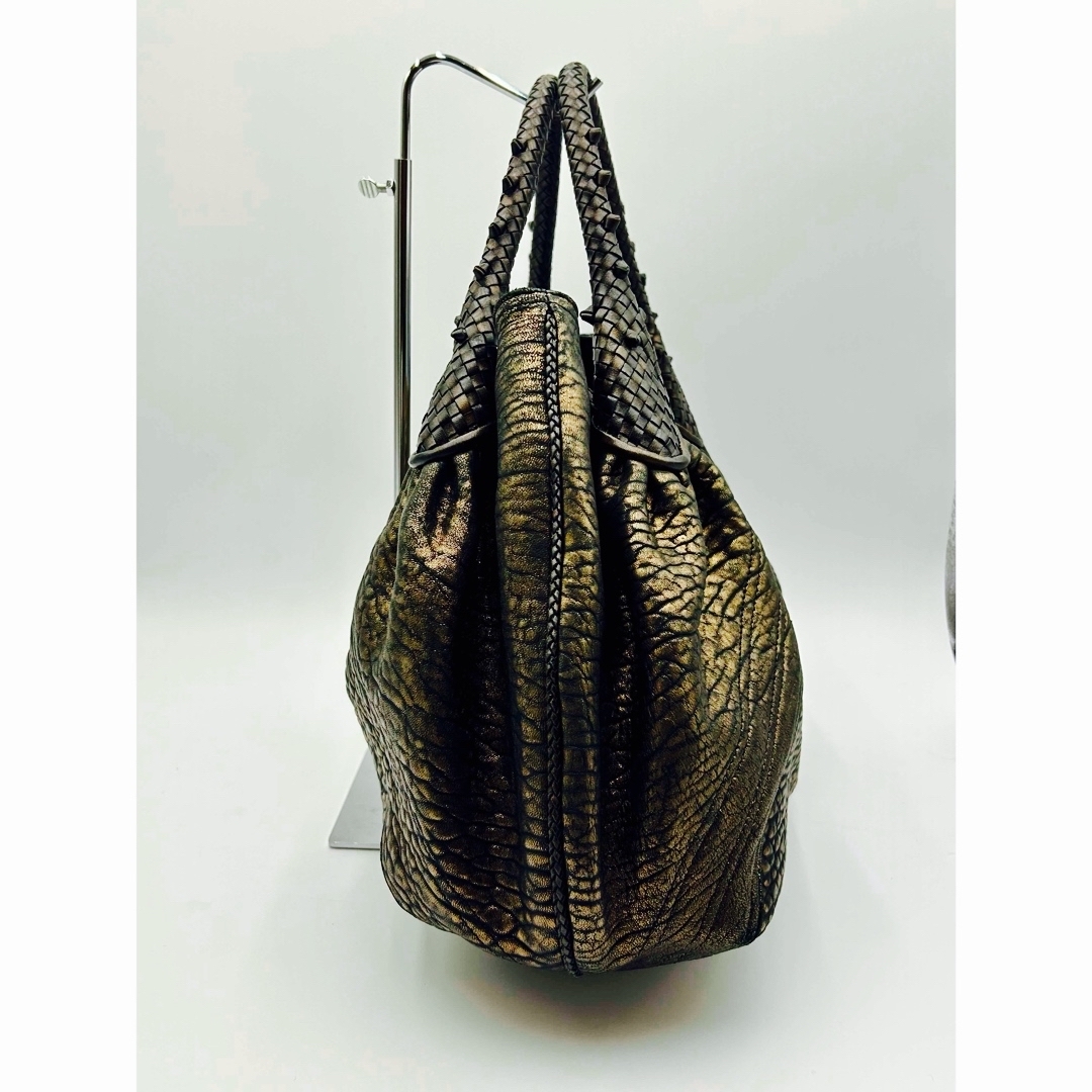 FENDI - FENDI スパイバッグ ハンドバッグ レザー ダーク FENDI - FENDI スパイバッグ ハンドバッグ レザー ダーク