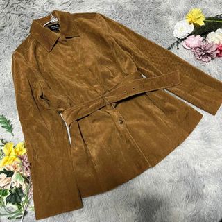 トランスワーク(TRANS WORK)の【TRANS WORK】コーデュロイジャケット　ベルト付き　(11)(ブルゾン)