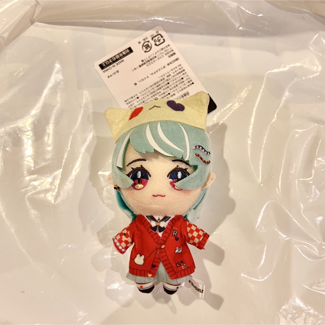 ぶいすぽっ! ギーゴ限定 プライズ ぬいぐるみ マスコット 白波 らむね エンタメ/ホビーのおもちゃ/ぬいぐるみ(ぬいぐるみ)の商品写真