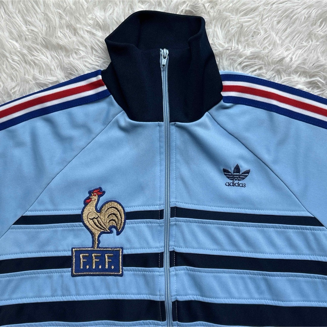 adidas - 希少 70s vintage adidas フランス代表 トラック adidas - 希少 70s vintage adidas フランス代表 トラック