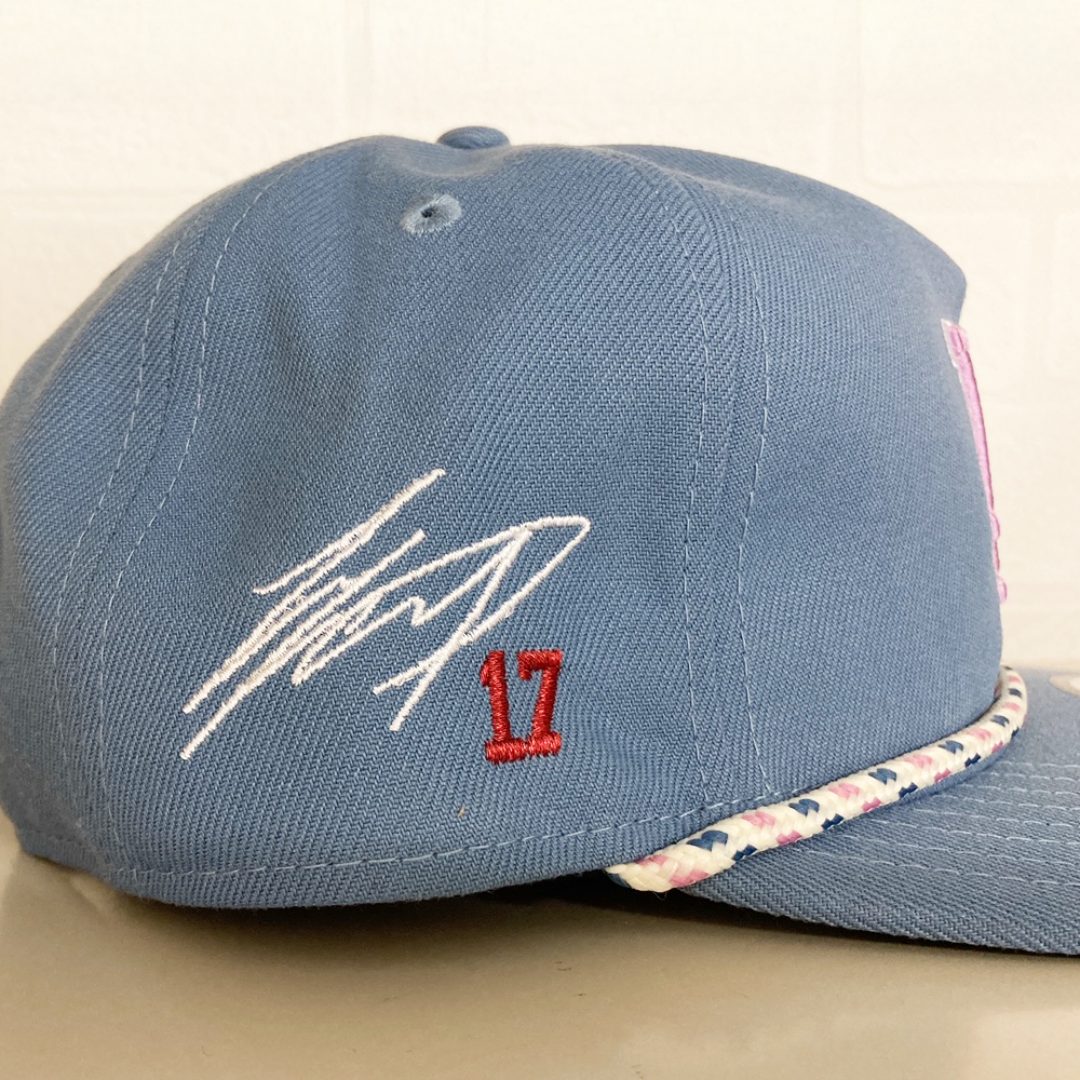 NEW ERA - 大谷翔平選手サイン刺繍入りドジャースキャップ THE NEW ERA - 大谷翔平選手サイン刺繍入りドジャースキャップ THE