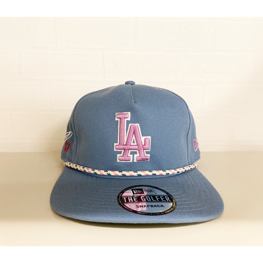 NEW ERA - 大谷翔平選手サイン刺繍入りドジャースキャップ THE NEW ERA - 大谷翔平選手サイン刺繍入りドジャースキャップ THE