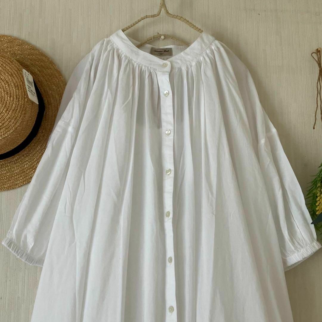 SM2 - 新品☆サマンサモスモス☆オフ☆パフスリーブふんわり SM2 - 新品☆サマンサモスモス☆オフ☆パフスリーブふんわり