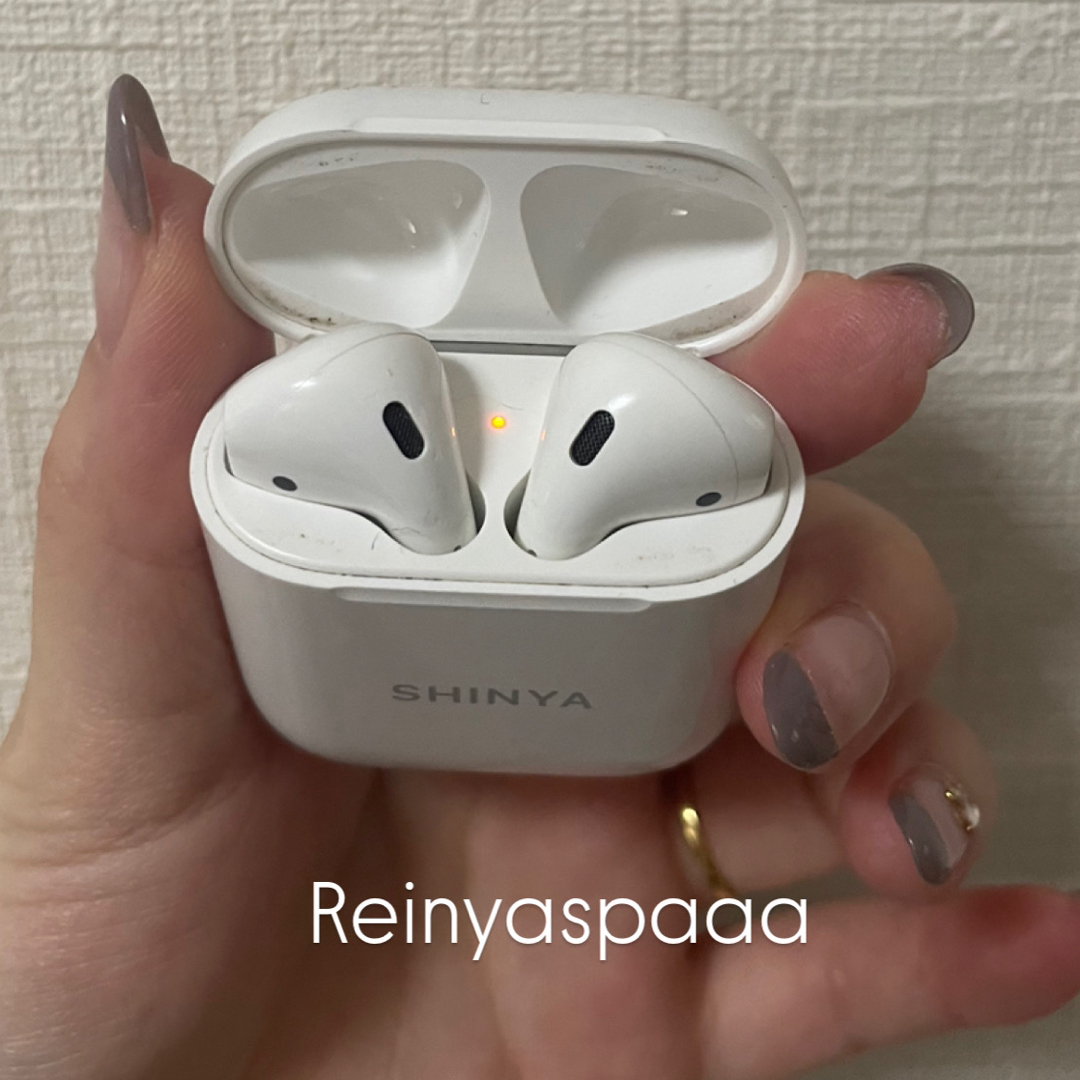 Apple - 「ジャンク品」AirPodsの通販 by れいにゃすぱ's shop Apple - 「ジャンク品」AirPodsの通販 by れいにゃすぱ's shop