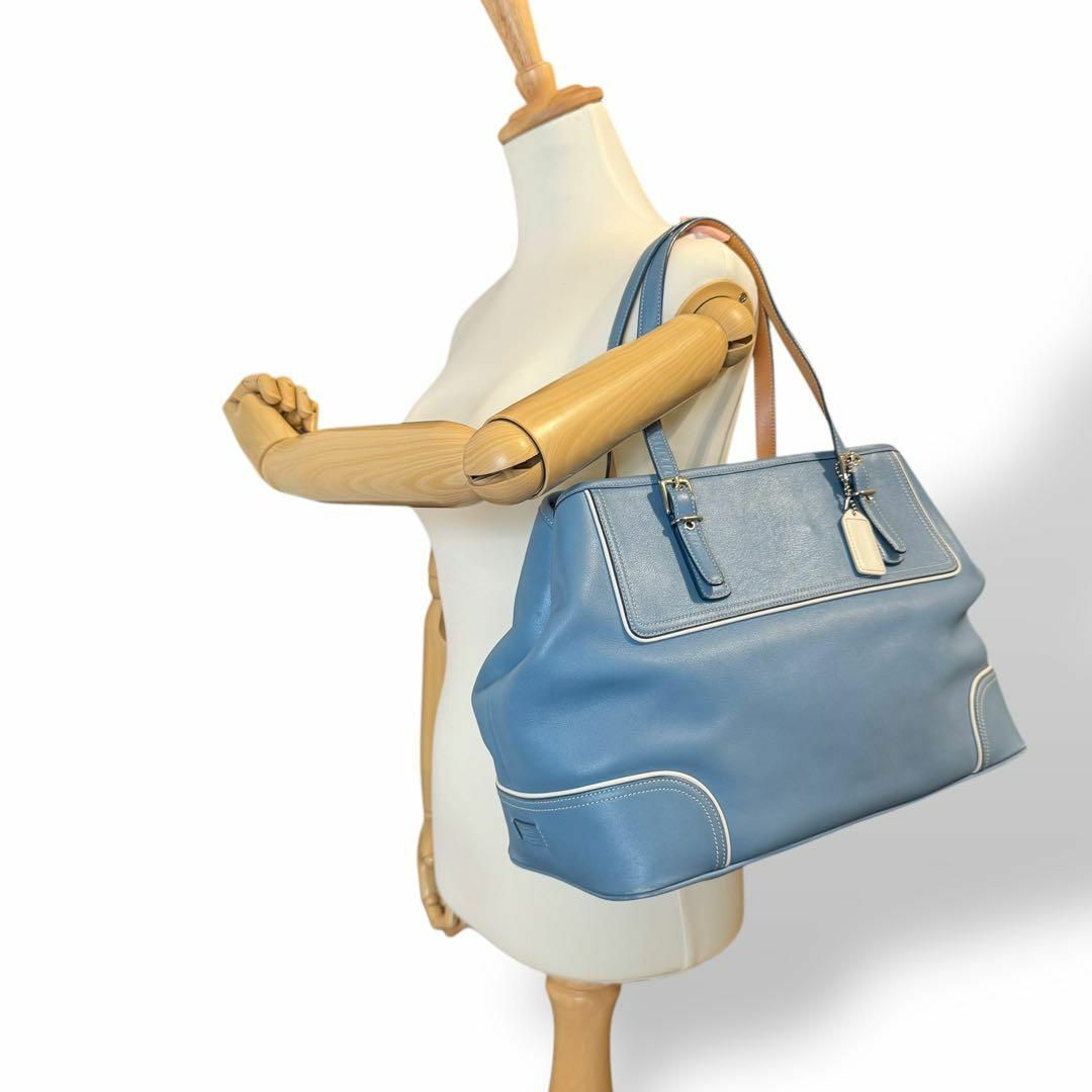 COACH - AH41【良品】 COACH コーチ トートバッグ レザー A4収納 COACH - AH41【良品】 COACH コーチ トートバッグ レザー A4収納