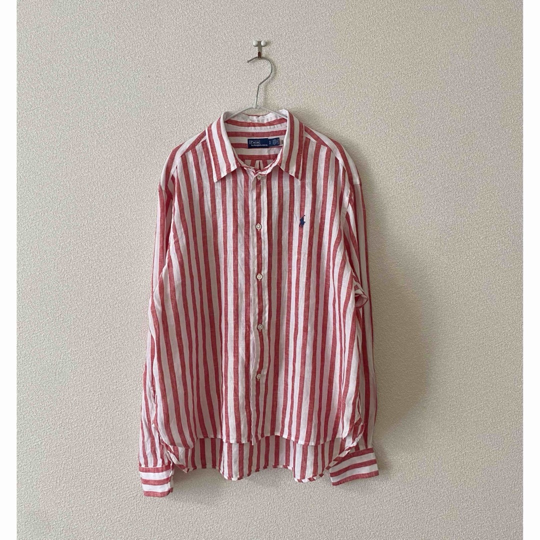 POLO RALPH LAUREN - ラルフローレン レディース リネンシャツ POLO RALPH LAUREN - ラルフローレン レディース リネンシャツ