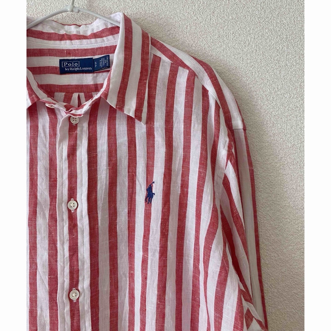 POLO RALPH LAUREN - ラルフローレン レディース リネンシャツ POLO RALPH LAUREN - ラルフローレン レディース リネンシャツ