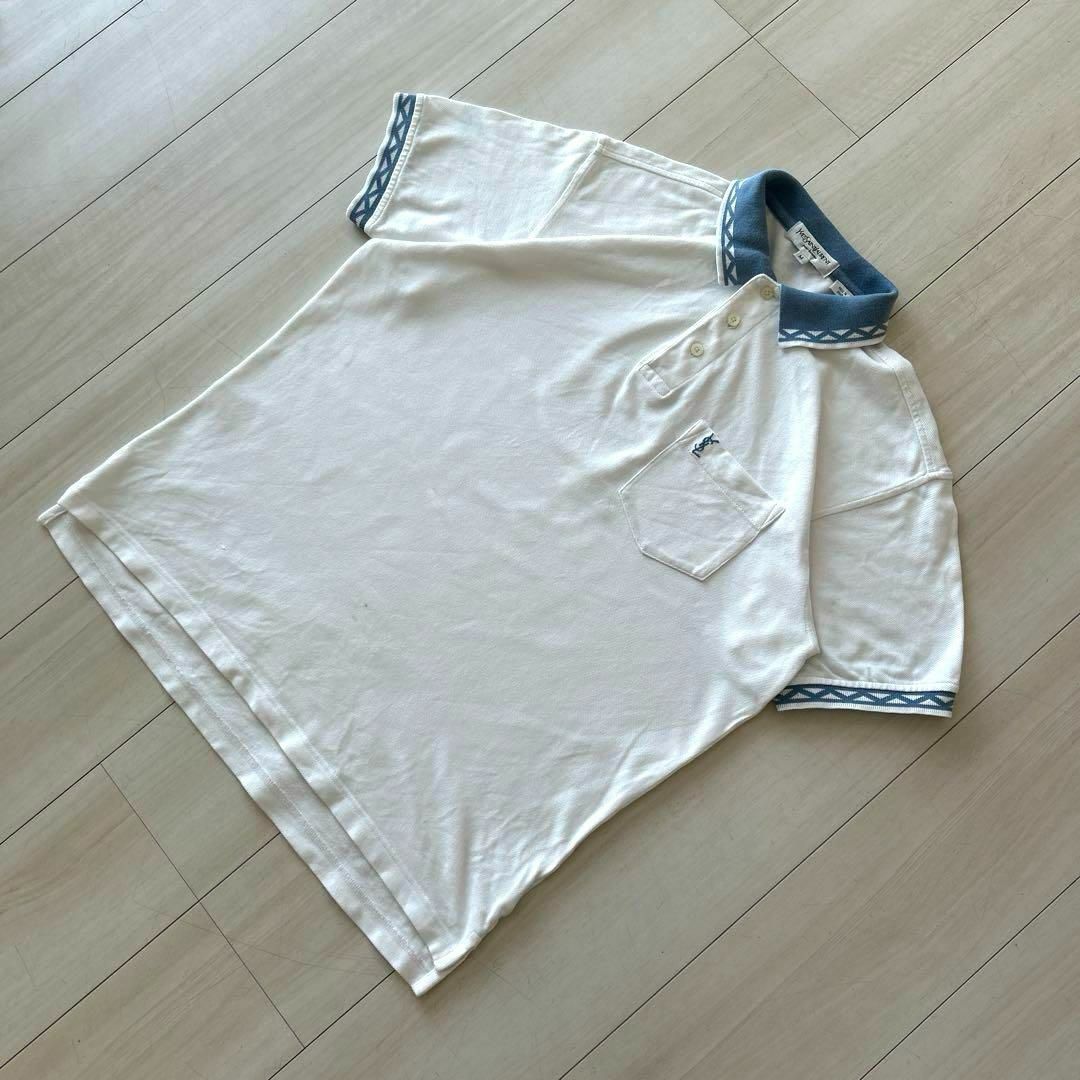 Yves Saint Laurent - 00s Yves Saint Laurent 刺繍ロゴ Yves Saint Laurent - 00s Yves Saint Laurent 刺繍ロゴ