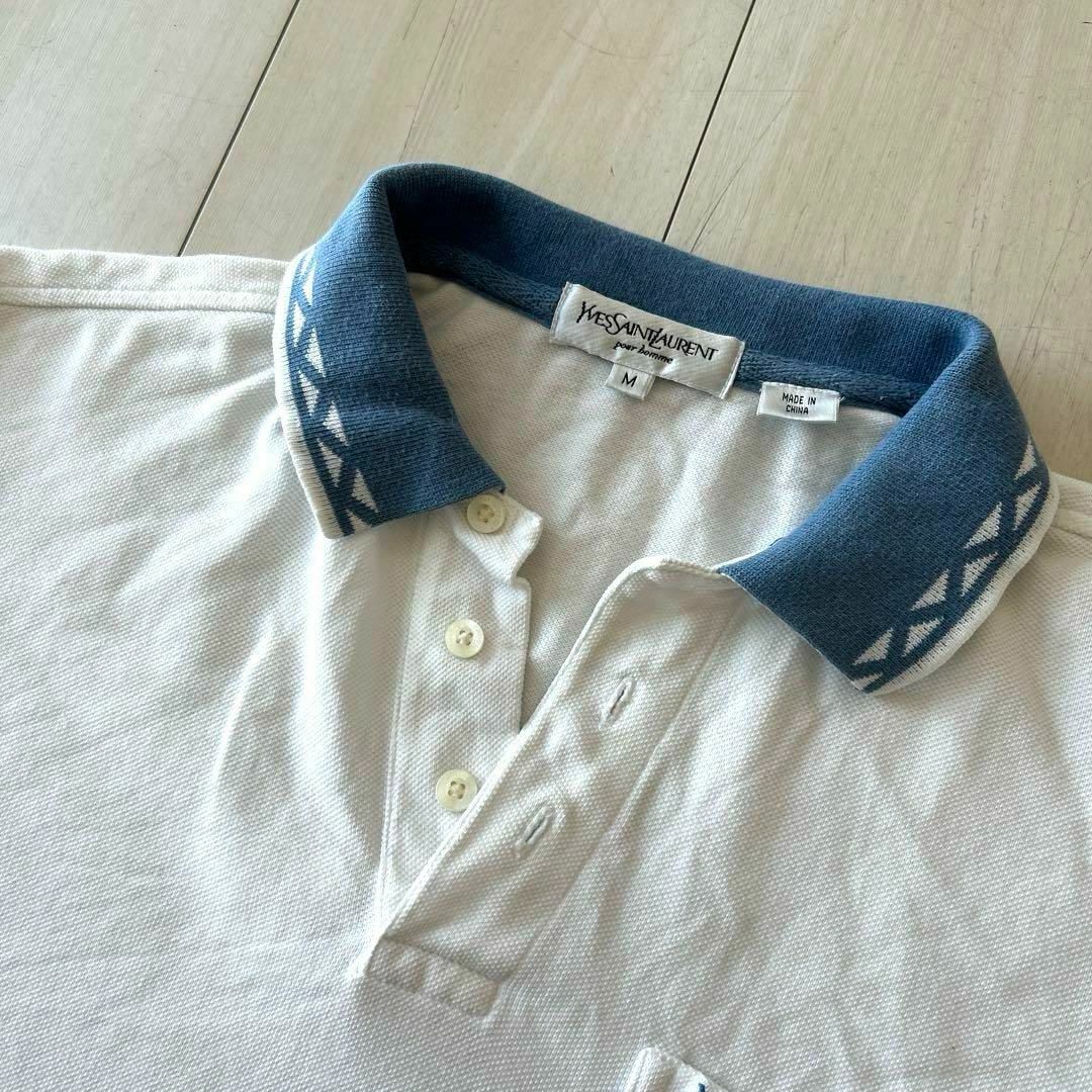 Yves Saint Laurent - 00s Yves Saint Laurent 刺繍ロゴ Yves Saint Laurent - 00s Yves Saint Laurent 刺繍ロゴ